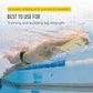 FINIS Foam Kickboard for Swim Training - Builds Leg Strength - Soft EVA Foam - Comfortable Grip - Yellow
