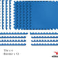 Norsk Dual-Sided Reversible 1/2" Foam Exercise Mats for Home Gym - Interlocking EVA Foam Tiles