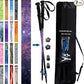 York Nordic Hiking & Walking Poles - Cushion Foam Grips w/Nordic Strap - Lightweight, Adjustable, and Great for Balance -2 Pieces w/Flip Locks, and Travel Bag - Heights 5'4"-6'2"