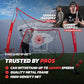 PowerNet Baseball Softball Practice Net 7x7 with Baseball Accessories for Practice Pitching, Batting & Fielding, Ball Caddy, Weighted Baseballs, Tee