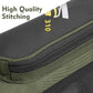 SUNYA Archery Hip Quiver for Arrows. Includes 3 Tubes Arrow Holder, Accessories Pockets and Waist Belt. Fit for Compound and Recurve Bow Practice.