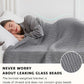 L'AGRATY Knitted Weighted Blanket - 60"x80" 20lbs Cooling Chunky Knit Heavy Blanket for Adults Braided Crochet Throw Thick Cable Yarn Knit Decorative No Beads Evenly Weighted Machine Washable