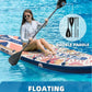 Inflatable Paddle Boards 11'x33'', Stand Up SUP Paddle Board Inflatable for Adults Youth, Extre Wide & Non-Slip Sup of All Skill Levels