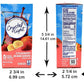 Crystal Light Strawberry Orange Banana Drink Mix, 12-Quart 2.4-Ounce Canister (Pack of 11)