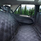 Bulldogology Dog Car Seat Cover for Back Seat 58"x56" Waterproof Pet Seat Cover SUV - Seat Cover for Dogs - Back Seat Protector - Dog Hammock for Car, Seat Cover for Truck (Large)