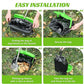 Pooper Scooper with Bag Attachment, 50 inches Long Handle Pooper Scooper, Poop Scooper for Dogs, Dog Poop Scooper for Yard, Pooper Scooper for Large Dogs Heavy Duty, Poop Scooper Bin & Rake