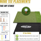 6x4ft Extra Large & 5x4ft Extra Thick Premium Golf Mat | Golf Mats Practice Indoor, Outdoor, or with Simulator/Net | Durable Golf Hitting Mat with Tees