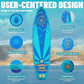 Journey 11'6" / 11'×34" / 11'×35" Extra Wide Paddle Board, One-Stop Premium SUP Board Accessories, Tailored Fins, Stable Inflatable Stand Up Paddle Boards for Youth/Adults of All Skill Levels