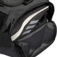 adidas Unisex Defender 4.0 Gym Duffel Bag for Men and Women, Black/Silver Metallic, Small (38L)