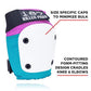 187 Killer Pads Six Pack Pad Set, Elbow Pads, Knee Pads, and Wrist Guards - Ideal for Skateboarding, Roller Skating, and Inline Skating