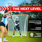 Velocity - Lacrosse Goal - Portable Steel Frame with Black Net, Perfect for Youth and Adult Training, Backyard Design