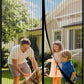 Magnetic Screen Door, Heavy Duty Door Screen Magnetic Closure Keep Bugs Out,Pet & Kid Friendly，Hands Free Door Screen Fit Door Size 36 x 96 Inches ‎Black