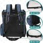 PetAmi Dog Backpack Carrier for Small Large Cat, Pet, Puppies, Ventilated Pet Hiking Backpack Travel Bag, Airline Approved Cat Backpack Carrier, Safety Back Support, Camping Biking, Max 18 lbs, Navy