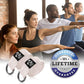 2-PACK or 5-PACK Yoga Exercise Adjustable Straps 8Ft | BONUS eBook | with Durable D-Ring For Pilates & Gym Workouts | Hold Poses, Stretch, Improve Flexibility & Maintain Balance
