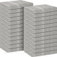 Avalon Salon Towel - Silver Hand Towels Bulk Pack of 24-100% Cotton Absorbent Spa, Facial & Gym Towels for Working Out - 16x27 Inches (Not Bleach Proof)