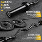 LIONSCOOL Premium 4ft/4.9ft/6ft Barbell for Strength Training and Olympic Weightlifting, 2 Inch Bar for Squats, Curls, Deadlifts, Presses, Hip Thrusts, 350lbs/500lbs/700lbs Weight Capacity