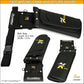 SUNYA X510 Field & Competition Hip Arrow Quiver | 3-Slot Noise-Free Archery Quiver with Sturdy Storage System (42x18cm)