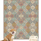 nunubaby Washable Pee Pads for Dogs, Stylish, Non-Slip and Leak-Proof Pee Pads. Reusable Potty Pads for Dogs for Crates and Floors.(Cream/Multi, 31" x36" )