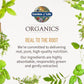 Garden of Life Organics Whole Food Multivitamin for Men, 120 Tablets, Vegan Mens Vitamins and Minerals for Health and Well-Being, Certified Organic Vegan Multi
