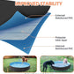 Yaheetech Black Hard Plastic Dog Pools for Small Medium Large Dogs Puppies Pet Collapsible Bath Pool Tub for Outdoor/Home Use, Pet Repair Patches Included, XL