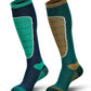Hylaea Merino Wool Ski Socks, Cold Weather Socks for Snowboarding, Snow, Winter, Thermal Knee-high Warm Socks, Hunting