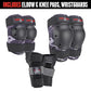 Triple Eight Saver Series 3-Pack Pad Set– Ideal for Skateboarding, In-line Skating, Roller Skating, and Biking
