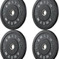 2 Inch Bumper Plates，10-500lbs，Barbell Rubber Olympic Weight Plates Set for Home Gym, Strength Training & Weight Lifting, Multiple Options Colors