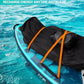 Bigfly 11'6×35" Super Wide Inflatable Stand Up Paddle Board, Ultra Stable Wide SUP for 2+1 People/Family/Big Size, 100L Backpack, All-Round Sup Board, US Big Fin