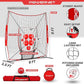 PowerNet Pitching Bundle, Baseball Net with Pitch Perfect Targets & Strike Zone Attachment, Weighted Ball, Softball Baseball Training Equipment to Increase Pitching Accuracy, 3 Net Sizes