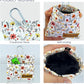 Dog Treat Pouch, Small Cotton Pocket Sized Training Holder, Hand Free Walking Funny Bag with Carabiner, Self-Closing Pet Feed Snack Reward, Behavior Aids for Puppy Travel or Outdoor Use
