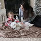 Bedsure Fleece King Size Blankets for Bed Mocha Brown - Soft Lightweight Plush Cozy Fuzzy Luxury Microfiber, 108x90 inches
