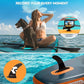 Bigfly 11'6×35" Super Wide Inflatable Stand Up Paddle Board, Ultra Stable Wide SUP for 2+1 People/Family/Big Size, 100L Backpack, All-Round Sup Board, US Big Fin