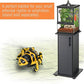 Zilla 11 Gallon Glass Tropical Vertical Habitat Starter Kit for Small Tree Dwelling Reptiles & Amphibians