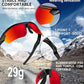 Polarized Sports Sunglasses for Men Women,UV400 Protection Sunglass for Running Cycling Fishing Hiking TR90