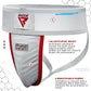 RDX Groin Protector Cup Men, Boxing Kickboxing MMA Muay Thai Sparring Groin Guard, Ventilated Adjustable,Karate Fighting Training, Underwear Jiu Jitsu BJJ Protection, Boys Youth