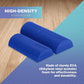 Bean Products High-Density EVA Foam Rollers | Deep Tissue Massager | Myofascial Release Textured Bumps | 36” Half Roller | Made in The USA