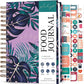 PLANBERRY Food Journal Premium – Nutrition Planner – Diet & Calorie Tracker – Meal & Exercise Diary – Weight Loss Journal (Wild Purple)