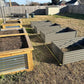 A ANLEOLIFE 6X3X1.5 ft Galvanized Raised Garden Beds Outdoor, Rectangular Metal Planter Box for Planting Vegetables Flowers Herb, Anti-Rust & Easy-Setup, Quartz Grey
