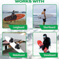 COR Surf Surfboard Wood Rack for Long Boards and Short Boards Works Indoor and Outdoor