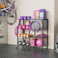 Dumbbell Rack for Kettlebell Dumber,Weight Rack Stand with Yoga Mat Holder,Home Gym Storage Rack for Gym Equipment Accessories,Workout Equipment Storage Organizer,Gym Essentials Yoga Gifts for Women