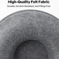 Pawise Peekaboo Cat Cave Donut Tunnel Bed, Cat Tunnel Bed,Bonus Separate Pom-Pom Bell Toy (Not Attached to Cave),Convertible Felt Cats Cave for Indoor Catty(Large)