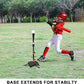Baseball Tee for Kids,Youth Stand Set,Teeball Set,Youth Baseball,Softball Batting Tee Set,Easy Adjustable Height