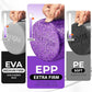Yes4All High-Density EPP Round Back Roller Foam, Exercise Foam Roller for Yoga, Pilates & Stretching - 12, 18, 24, 36 inch