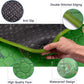 Sunheir 2 Pack Washable Guinea Pig Pee Pads, 24" x 48" Waterproof Reusable Guinea Pig Cage Liners, Absorbent Bedding Training Mat for Small Animal Guinea Pigs Rabbit Bunny Hamster - Green