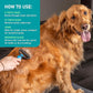 Maxpower Planet Pet Grooming Brush - Double Sided Shedding and Dematting Undercoat Rake Comb for Dogs and Cats,Extra Wide (B1 - Rake, Gloves & Comb, Large)