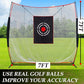 Golf Practice Hitting Nets for Backyard Driving Indoor Use Heavy Duty Practice Golf Driving Pitching Nets for Backyard