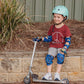Soft-Style Kids Knee and Elbow Pads with Bike Gloves, Flexible Impact-Resistant Gear for Ages 2-11, Designed for Balance Bikes, Roller-Skating, and Skateboarding