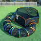 LUCKITTY Outdoor Rainbow Cat Enclosures Playground,Outside House for Indoor Cats Include Portable Tent, Circle Cat Playpen Tunnel Catio, for Cats, Kitty and Small Animals,Within Storage Bag