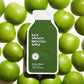 ESW Beauty Green Reset - Anti-Aging Raw Juice Face Mask (6-Pack) - Revitalizing with Kale, Spinach, Broccoli & Apple for Mature Skin - Boosts Collagen & Reduces Wrinkles