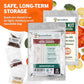 Open Seed Vault Variety Pack Bundle (44 Varieties) Herb Garden Seeds - Gardening Seed Starter Kit, Survival Gear Food, Gardening Gifts, Emergency Supplies - Premium, High Yield Produce
